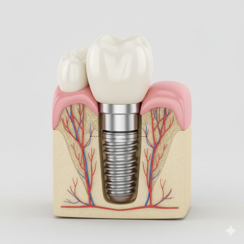 implante dentário com carga imediata