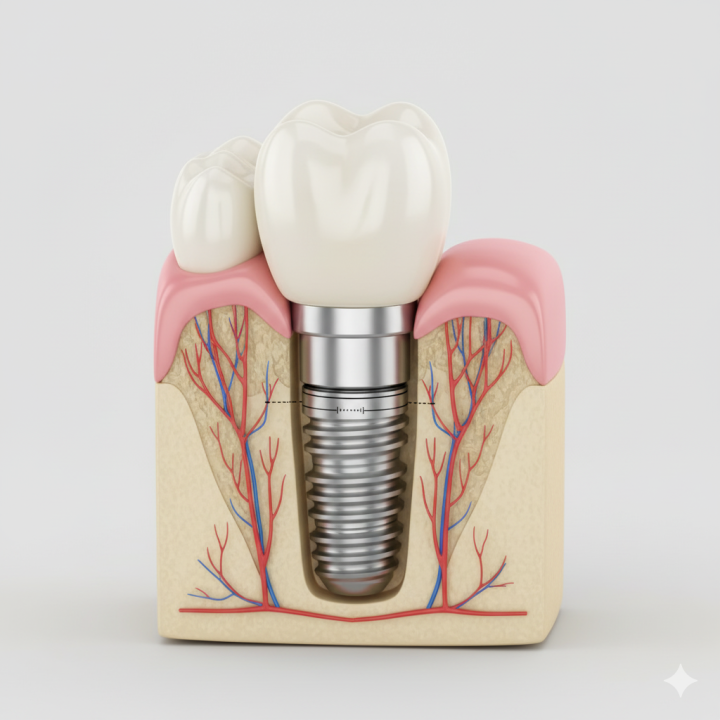implante dentário com carga imediata